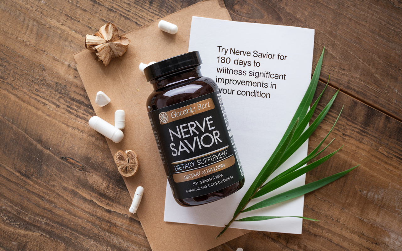 try Nerve Savior for 180 days