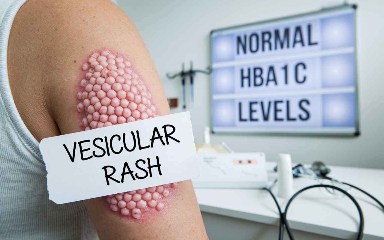 Vesicular Rashes Normal HB1ac1: ​Protect Your Skin and Sugar Levels